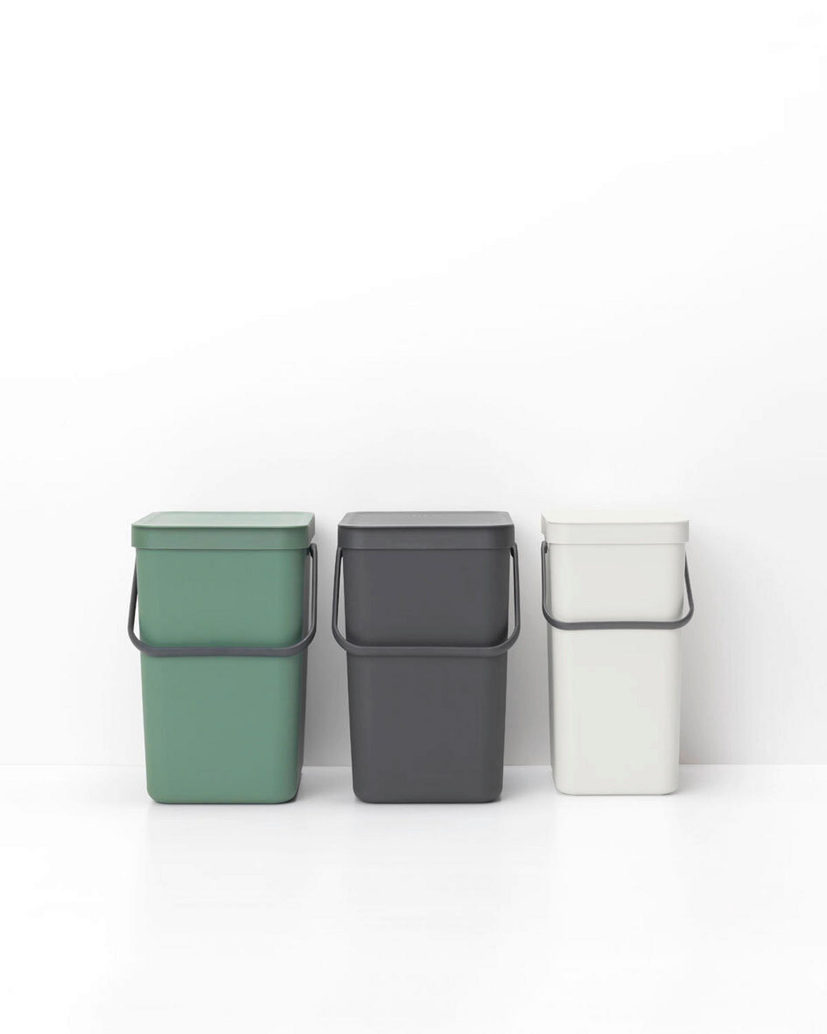 ABFALLEIMER SORT & GO 16 L  - Hellgrau, Basics, Kunststoff (22/40.1/27.9cm) - Brabantia