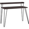 SCHREIBTISCH 112/89/60 cm  in Braun, Sheeshamfarben  - Sheeshamfarben/Schwarz, Design, Papier/Holzwerkstoff (112/89/60cm) - MID.YOU