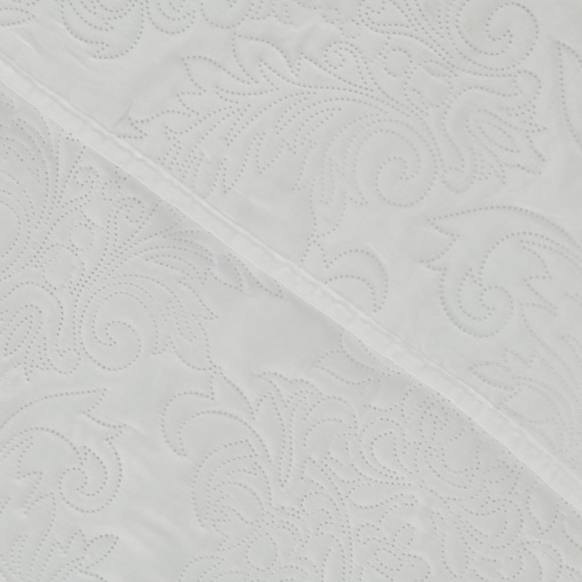 TAGESDECKE - Jadegrün/Weiß, Textil (220/240cm) - Novel