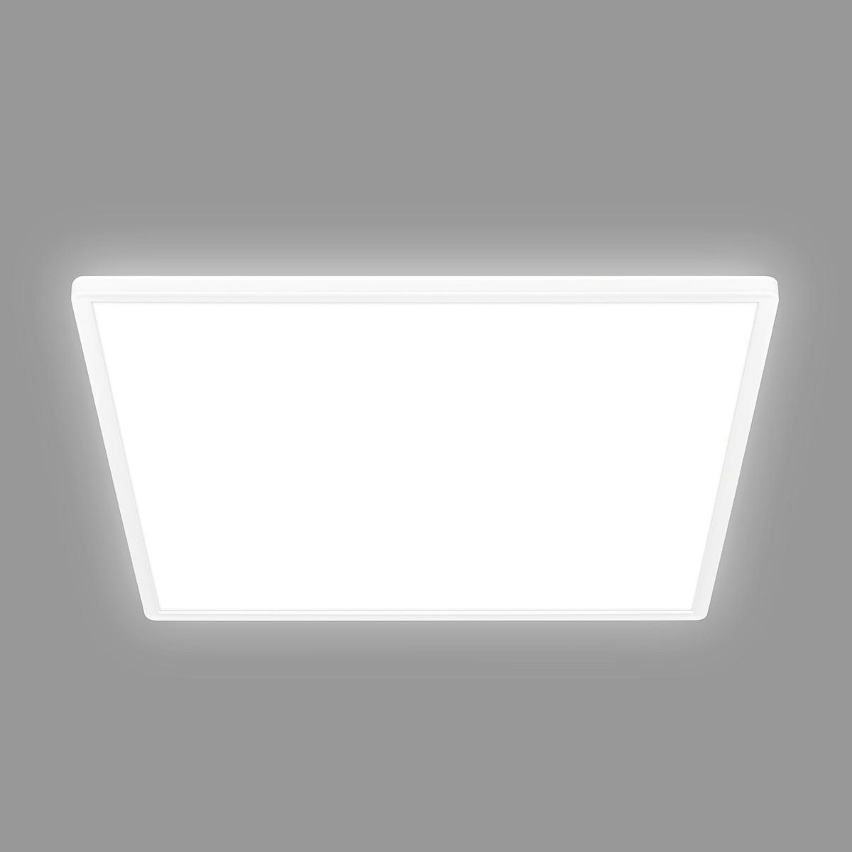 LED-PANEEL Tava 56/56/2,5 cm   - Weiß, Basics, Kunststoff (56/56/2,5cm)