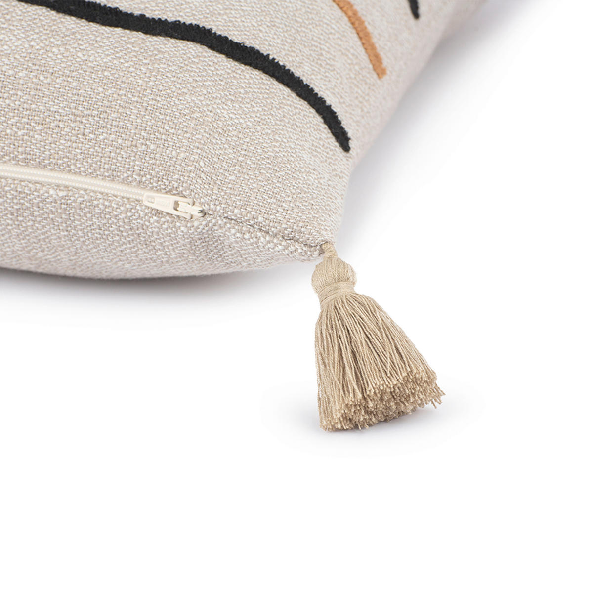 KISSENHÜLLE SW-BOHO 38/58 cm  - Sandfarben/Greige, Basics, Textil (38/58cm) - Schöner Wohnen