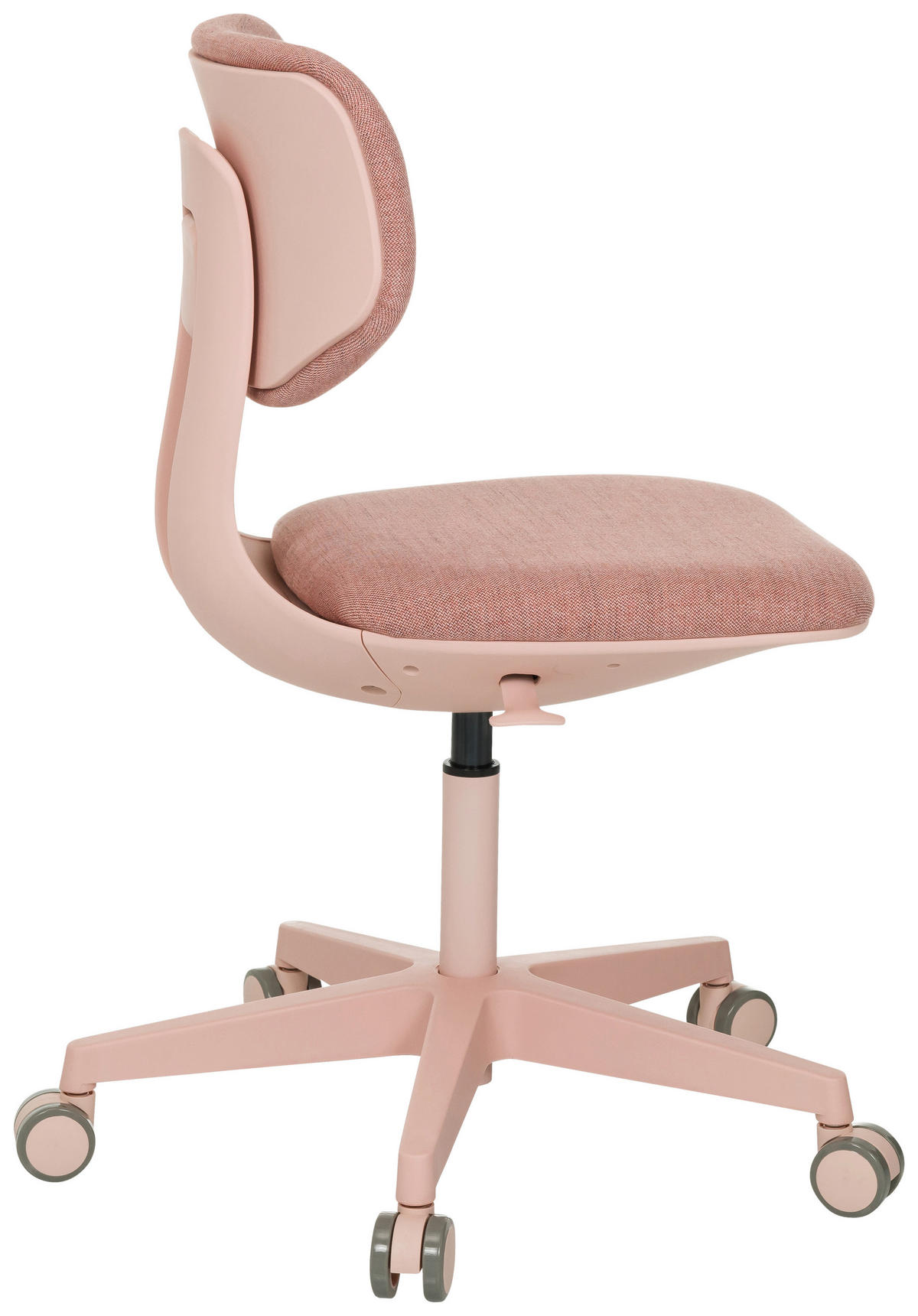 SNURRSTOL FÖR UNGDOMAR  i rosa  - rosa, Modern, textil/plast (51/72- 87/51cm) - MID.YOU