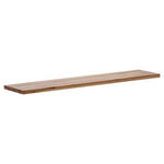 SITZBANKPLATTE 200/6/40 cm  - Eichefarben, Design, Holz (200/6/40cm) - Waldwelt