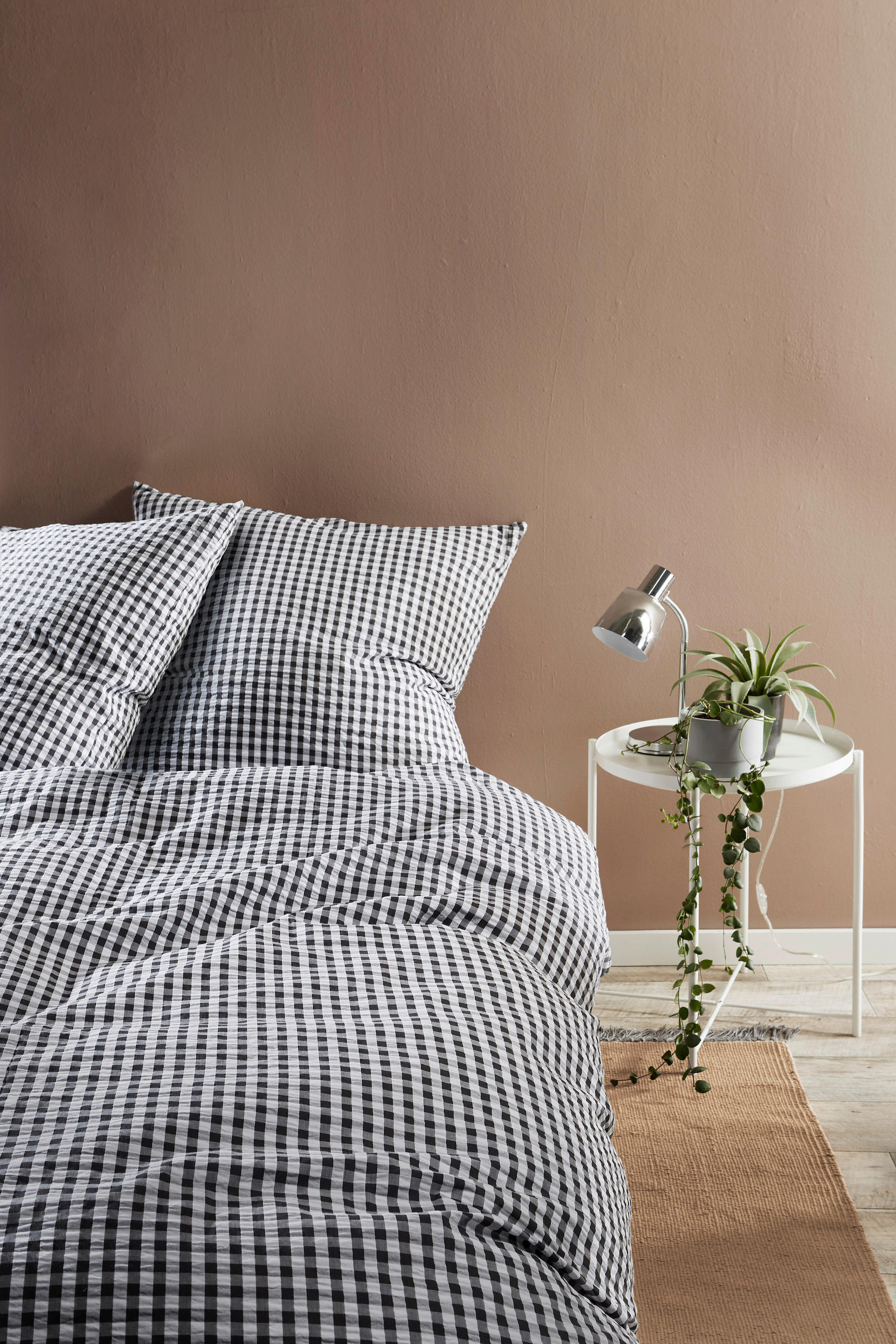 BETTWÄSCHE Rio Seersucker 155/200 cm  - Anthrazit, Basics, Textil (155/200cm) - Fleuresse