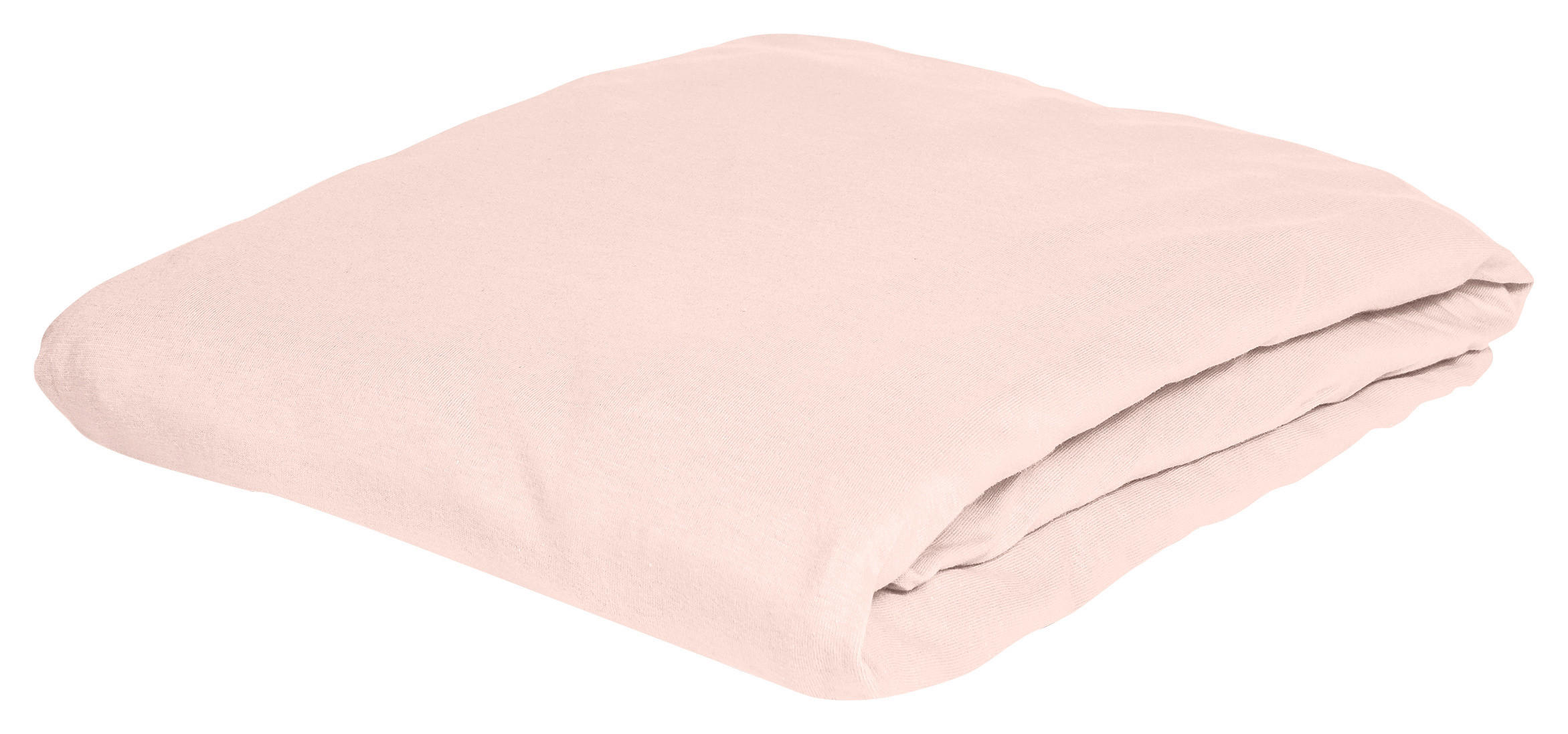 SPANNBETTTUCH Jersey - Rosa, KONVENTIONELL, Textil (100/200cm) - Bierbaum