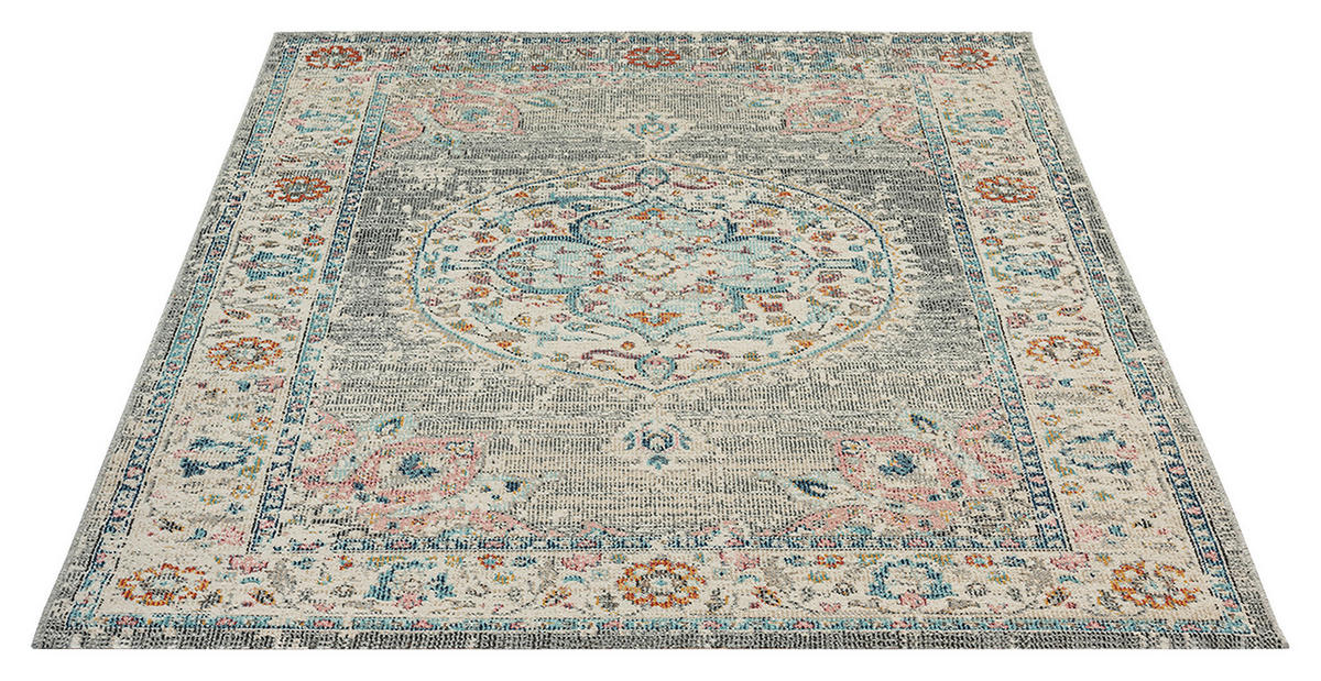 OUTDOORTEPPICH 80/150 cm Salsa Outdoor Blau, Grau  - Blau/Grau, KONVENTIONELL, Textil (80/150cm) - Novel