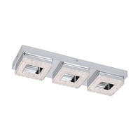PLAFONIERĂ CU LED - Basics, sticlă/metal (46/14/6cm)