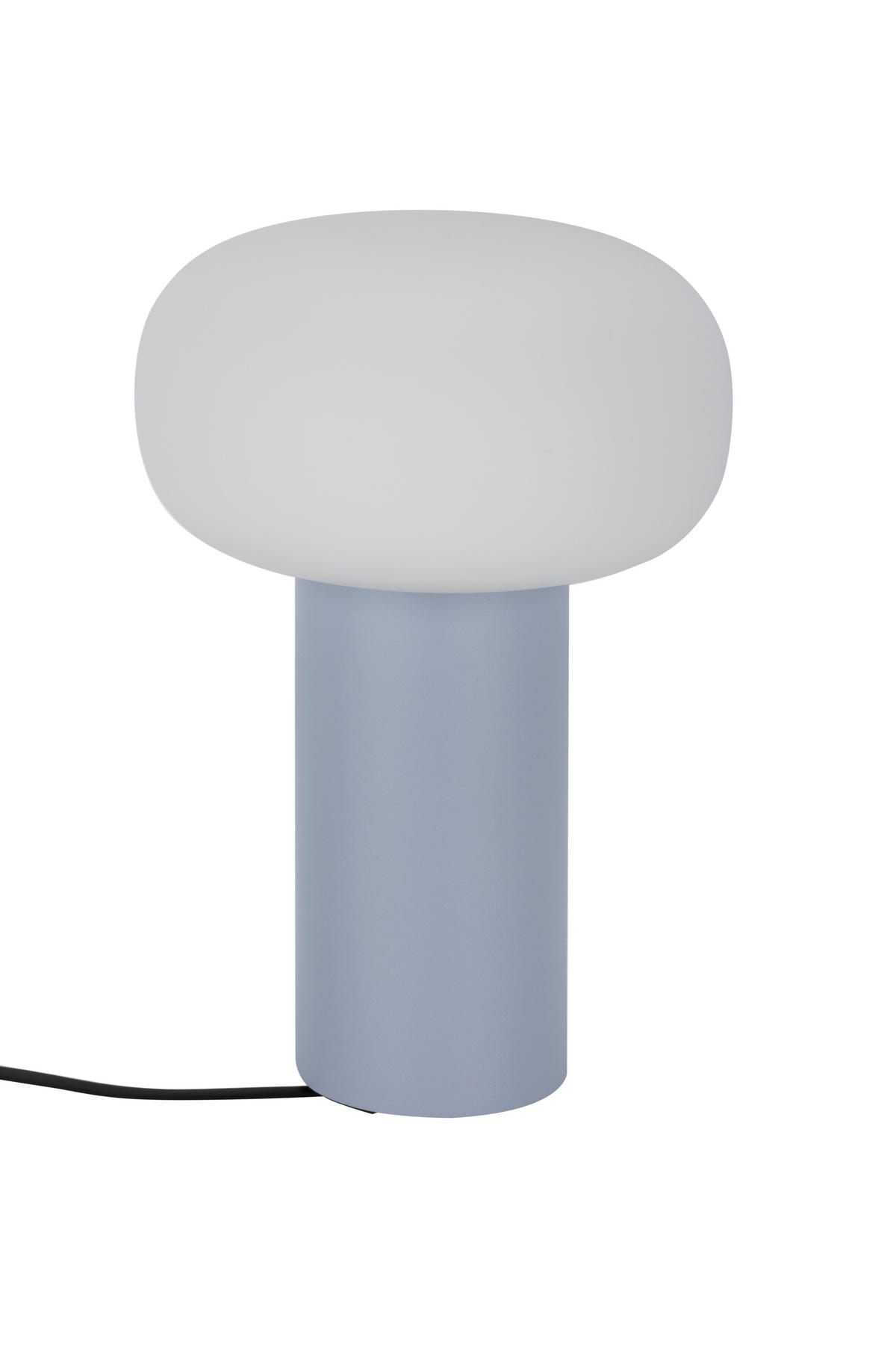 PORTABEL LAMPA 13/19 cm   - vit/ljusblå, Trend, metall/glas (13/19cm) - Dieter Knoll