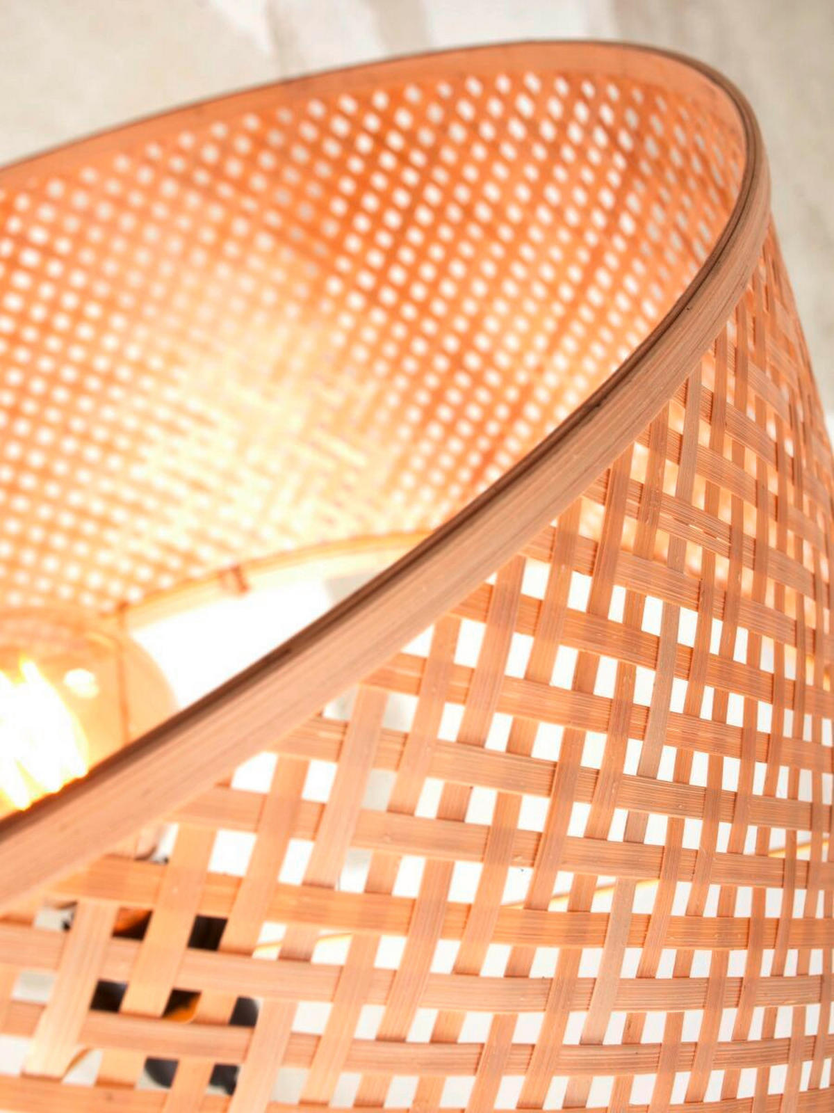 GOLVLAMPA GOOD&MOJO  58/32/150 cm    - naturfärgad, Trend (58/32/150cm) - Good & Mojo