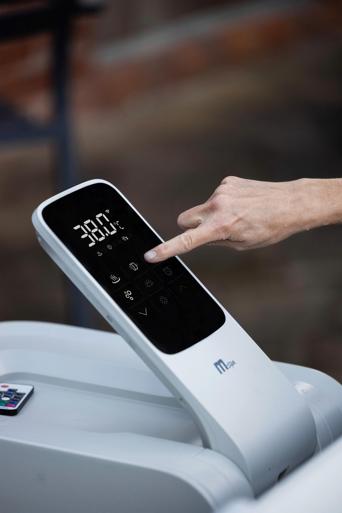 WHIRLPOOL MSPA OSLO AMBER 160/160/65 cm  - Braun, KONVENTIONELL, Kunststoff (160/160/65cm)