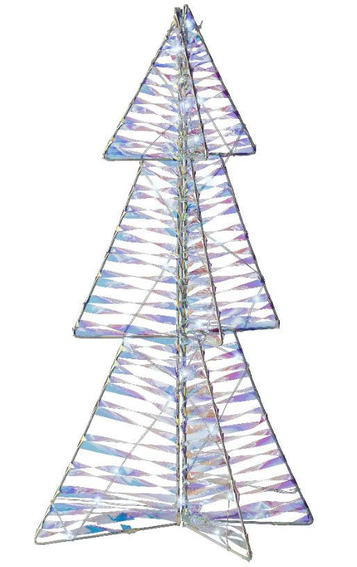 LED-DEKOLEUCHTE 25,00/25,00/58,00 cm   - Design, Kunststoff (25,00/25,00/58,00cm) - X-Mas