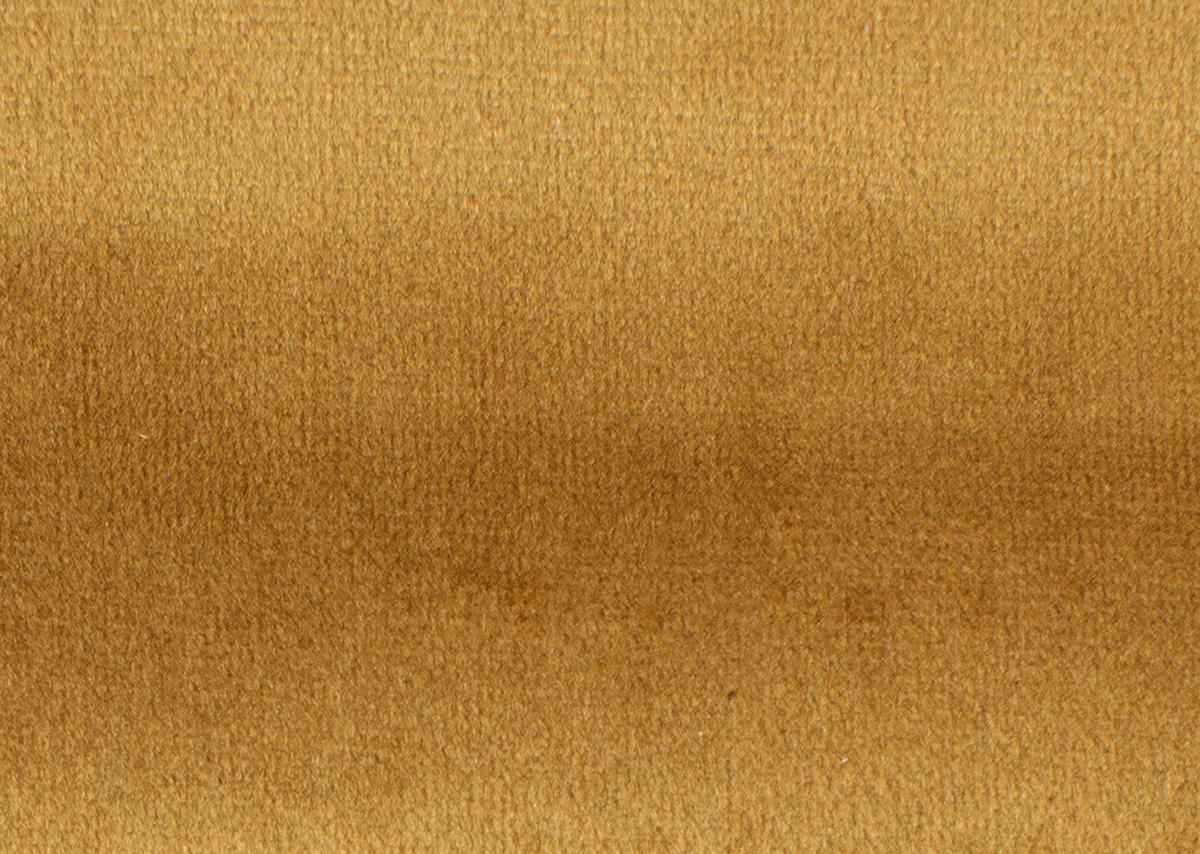 ECKSOFA in Flachgewebe Goldfarben  - Goldfarben/Schwarz, Design, Textil/Metall (273/191cm) - Moderano