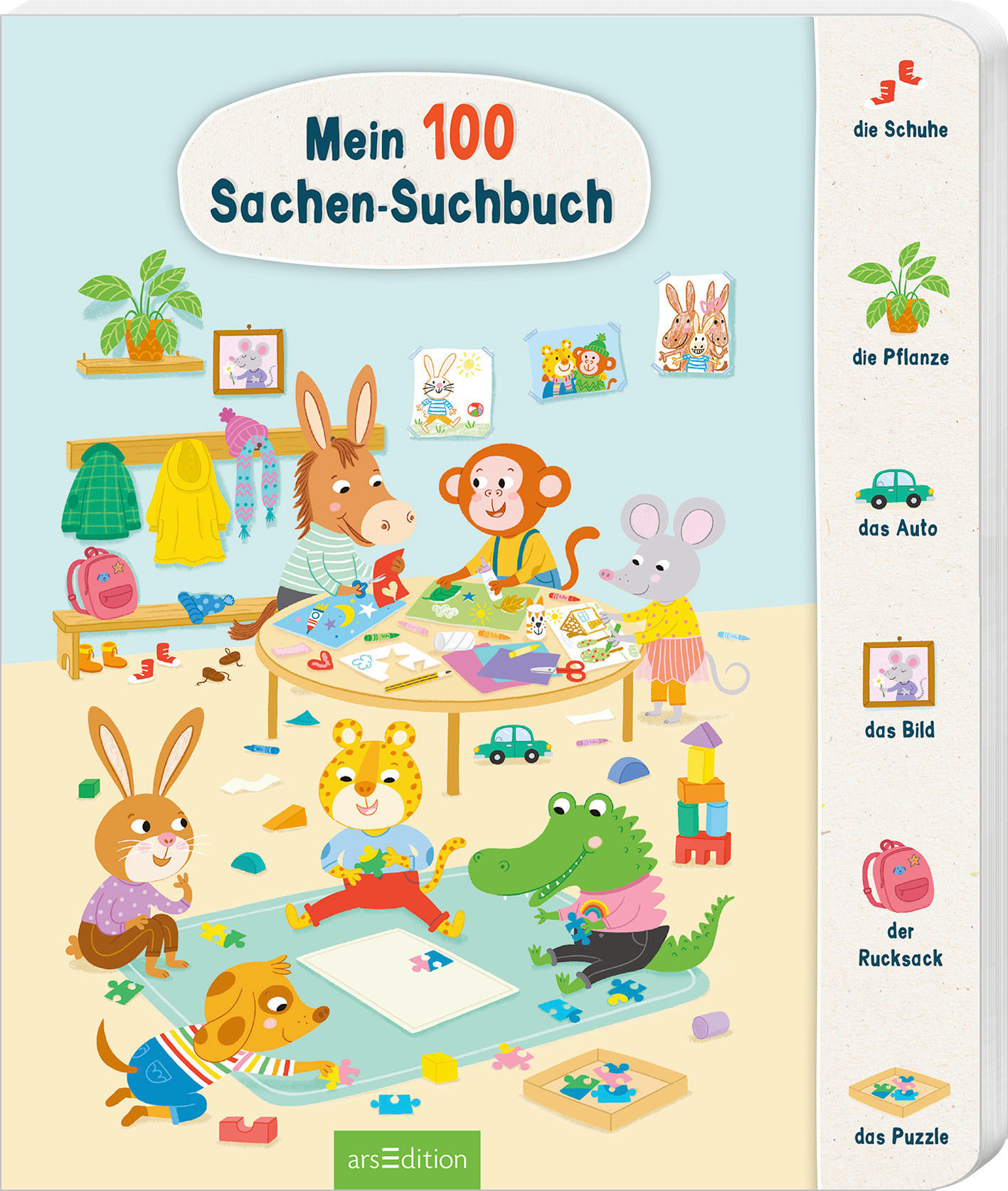 BUCH Mein 100 Sachen-Suchbuch  - Multicolor, Basics, Papier (23,5/28/1,4cm)