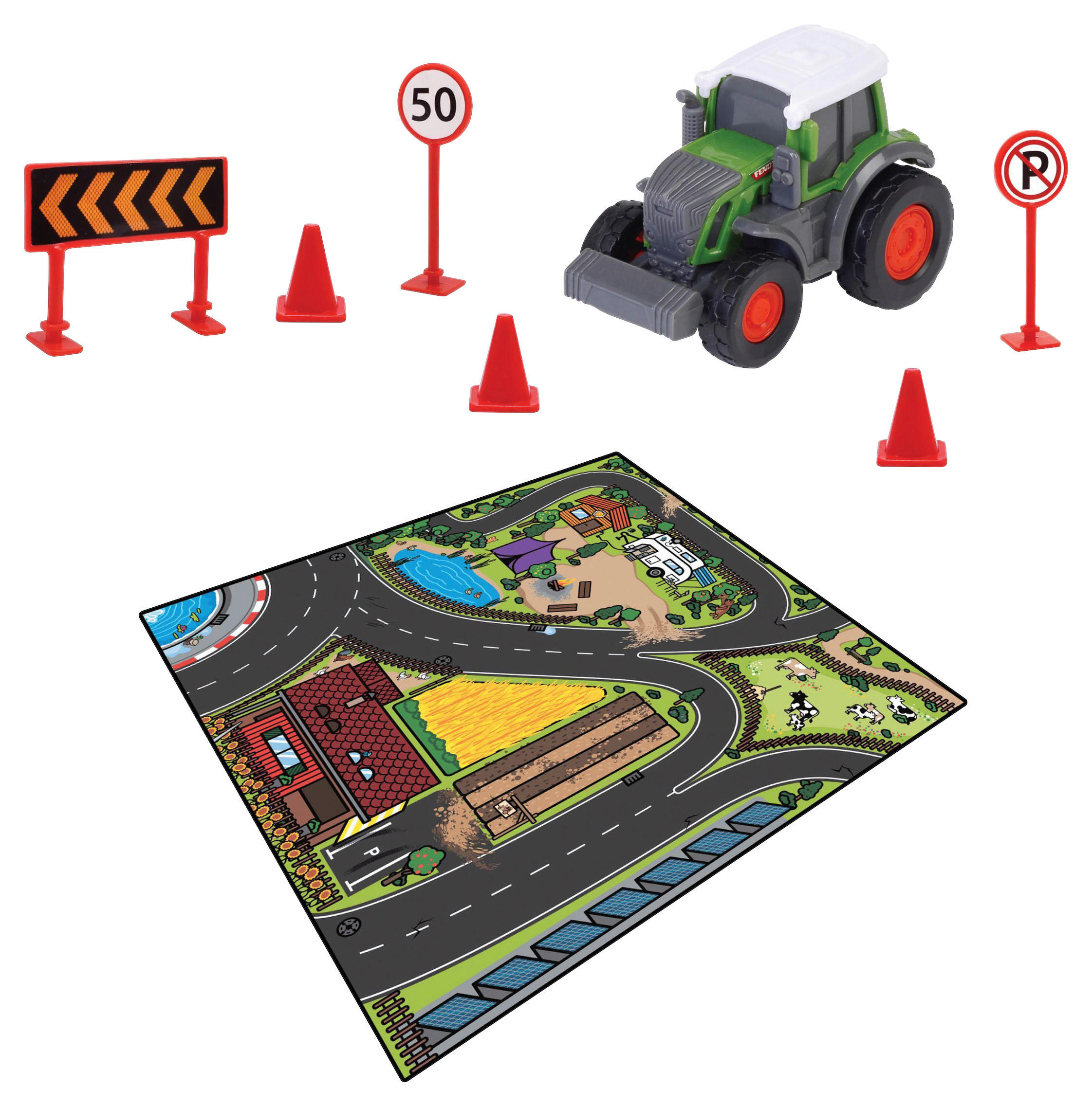 SPIELMATTE 70/80 cm  - Multicolor, Basics, Kunststoff (70/80cm) - Simba