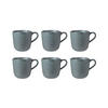 KAFFEEBECHERSET RAW 6-teilig  - Jadegrün, Basics, Keramik (200ml) - Aida