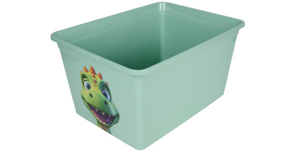 SPIELZEUGBOX 48,5/36/25 cm - Mintgrün, Basics, Kunststoff (48,5/36/25cm) - My Baby Lou