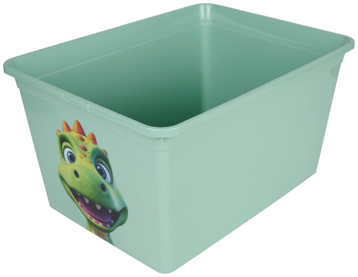 SPIELZEUGBOX 48,5/36/25 cm  - Mintgrün, Basics, Kunststoff (48,5/36/25cm) - My Baby Lou