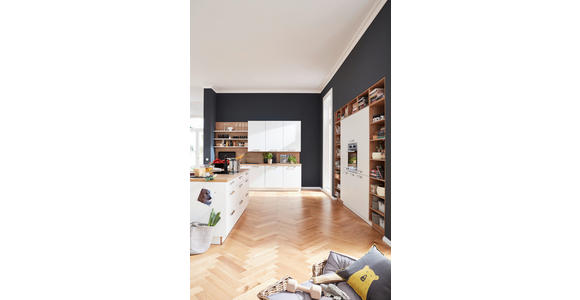 EINBAUKÜCHE - Weiß, Design, Holzwerkstoff - Dieter Knoll
