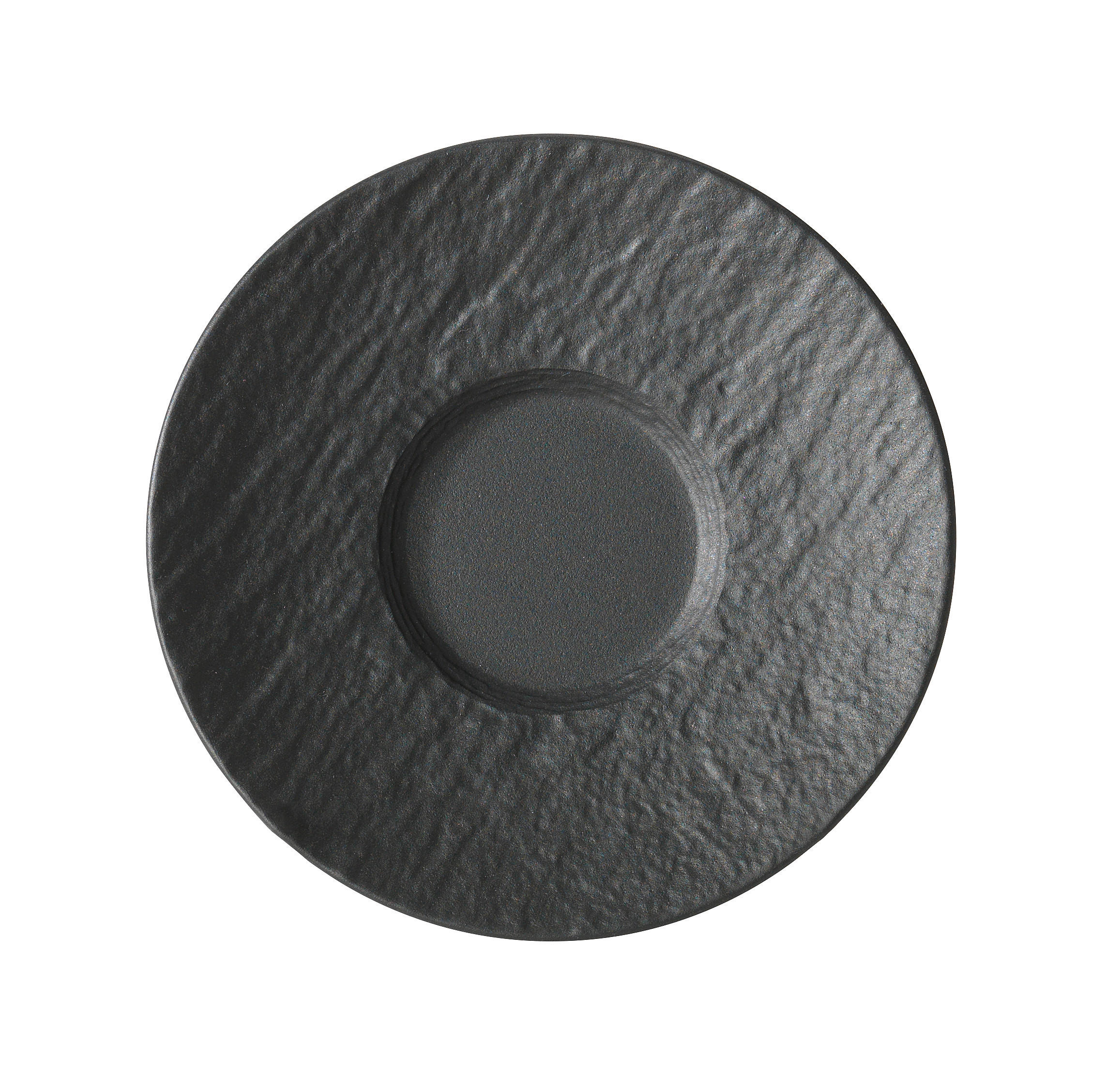 ESPRESSO-UNTERTASSE MANUFACTURE ROCK 12 cm  - Schwarz, Design, Keramik (12cm) - Villeroy & Boch