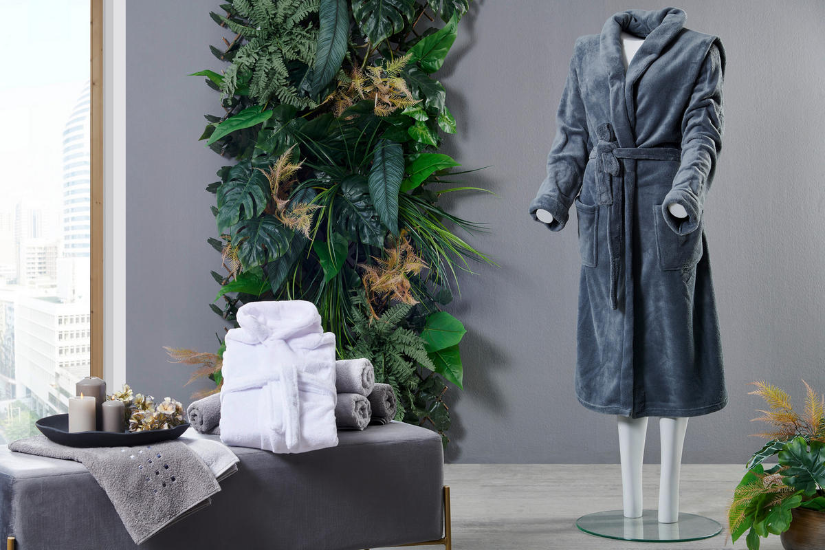 ŽUPAN UNISEX velikost: M - biela, Konventionell, textil (Mnull) - Boxxx