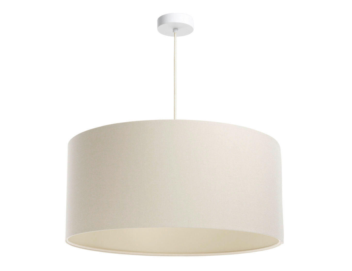 HÄNGELEUCHTE Boho Elegant 50/95 cm   - Beige/Creme, Design, Kunststoff/Textil (50/95cm)