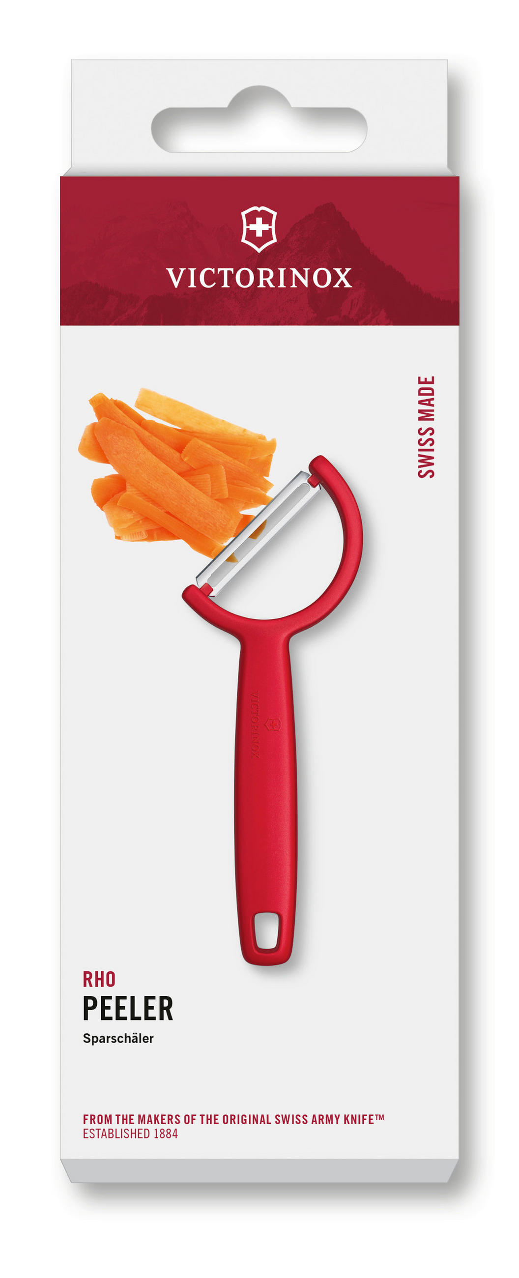 SCHÄLER  - Hellrot, Basics, Kunststoff (16,0/5,8/1,0cm) - Victorinox