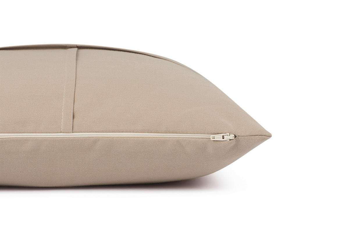KISSENHÜLLE SW-Soft 45/45 cm  - Sandfarben/Greige, Basics, Textil (45/45cm) - Schöner Wohnen