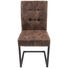 SCHWINGSTUHL Lederlook Braun - Anthrazit/Braun, Trend, Textil/Metall (42/91/62cm) - Carryhome SCHWINGSTUHL Lederlook Braun - Anthrazit/Braun, Trend, Textil/Metall (42/91/62cm) - Carryhome