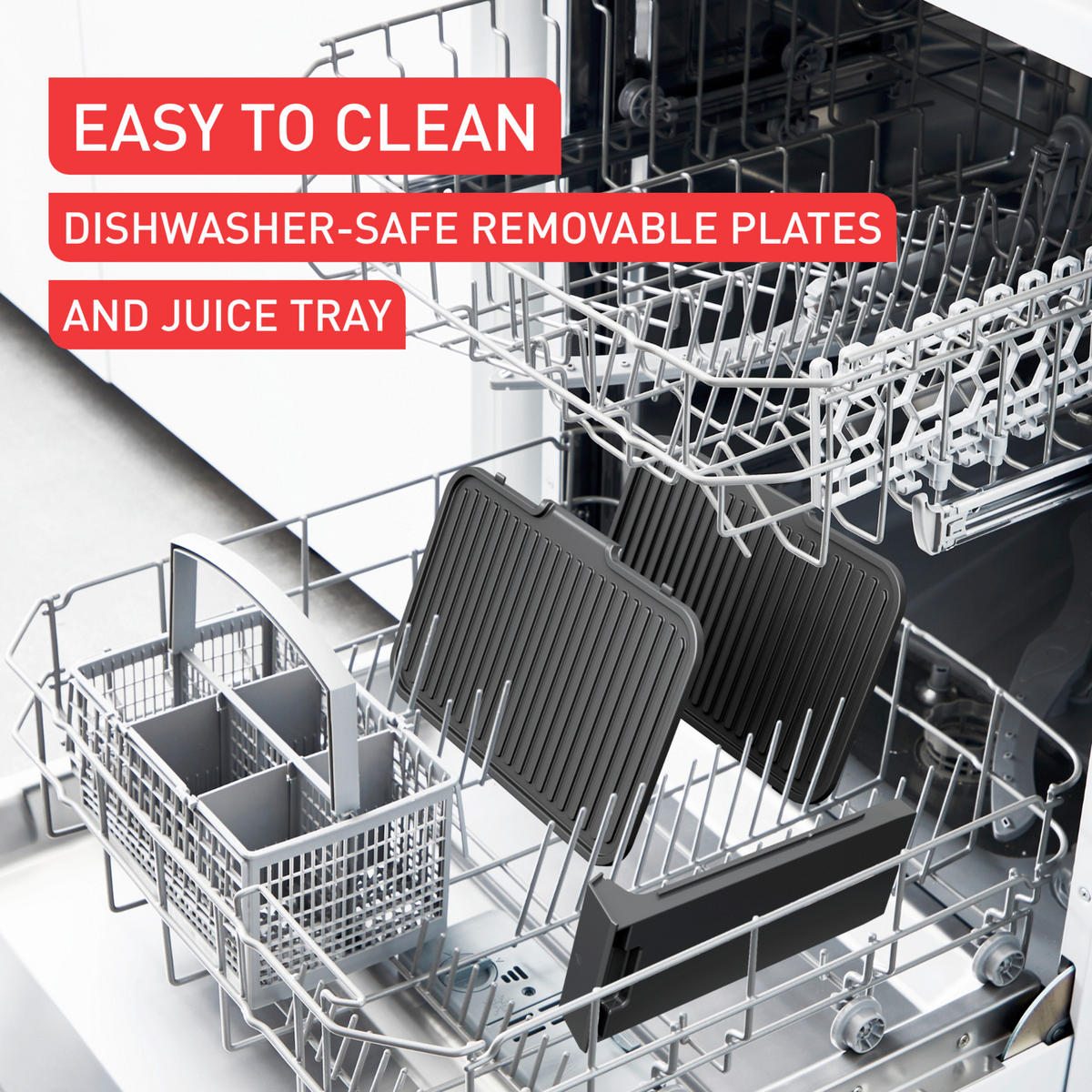 KONTAKTNI ŽAR  TEFAL Supergrill - srebrne barve, Basics, kovina (36.5/37.8/17.5cm) - Tefal