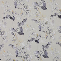 DEKORAČNÁ LÁTKA, zatemnenie, 150 cm - sivá/zlatá, Konventionell, textil (150cm) - Esposa
