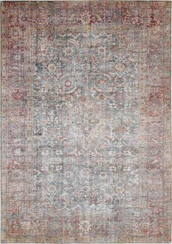 VINTAGE-TEPPICH 160/230 cm Lago Rostfarben, Grau  - Rostfarben/Grau, LIFESTYLE, Textil (160/230cm) - Novel