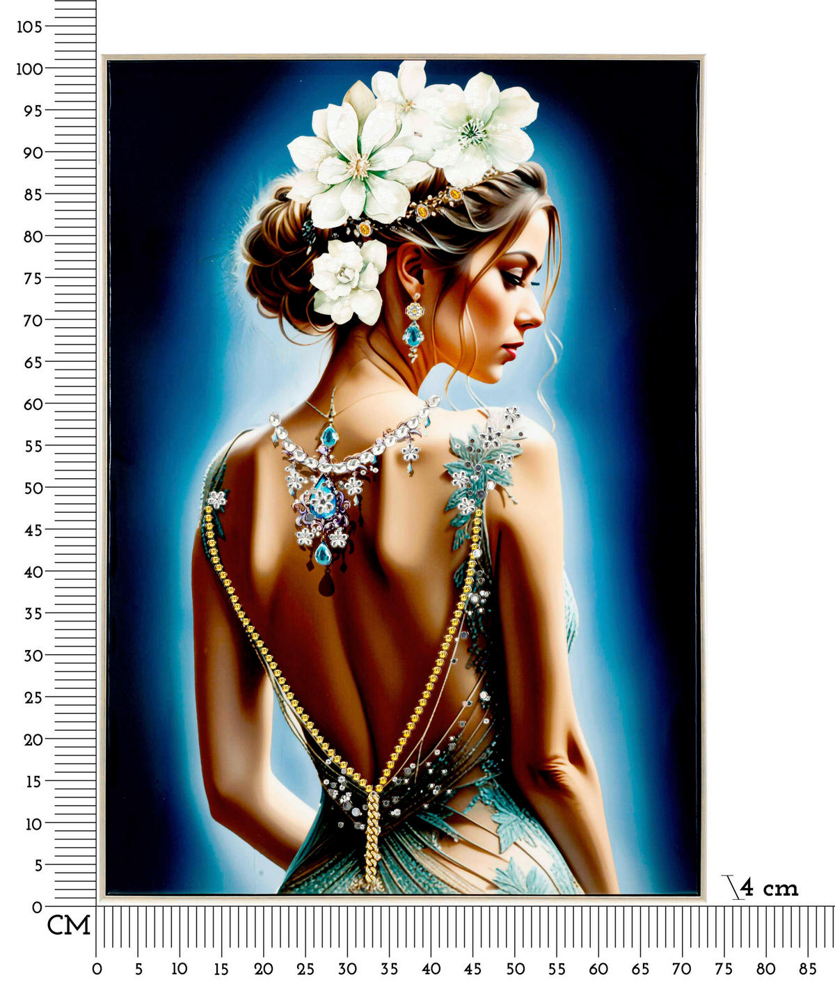 LEINWANDBILD Frauen  - Grau, Basics, Holz/Kunststoff (72/102/4cm)