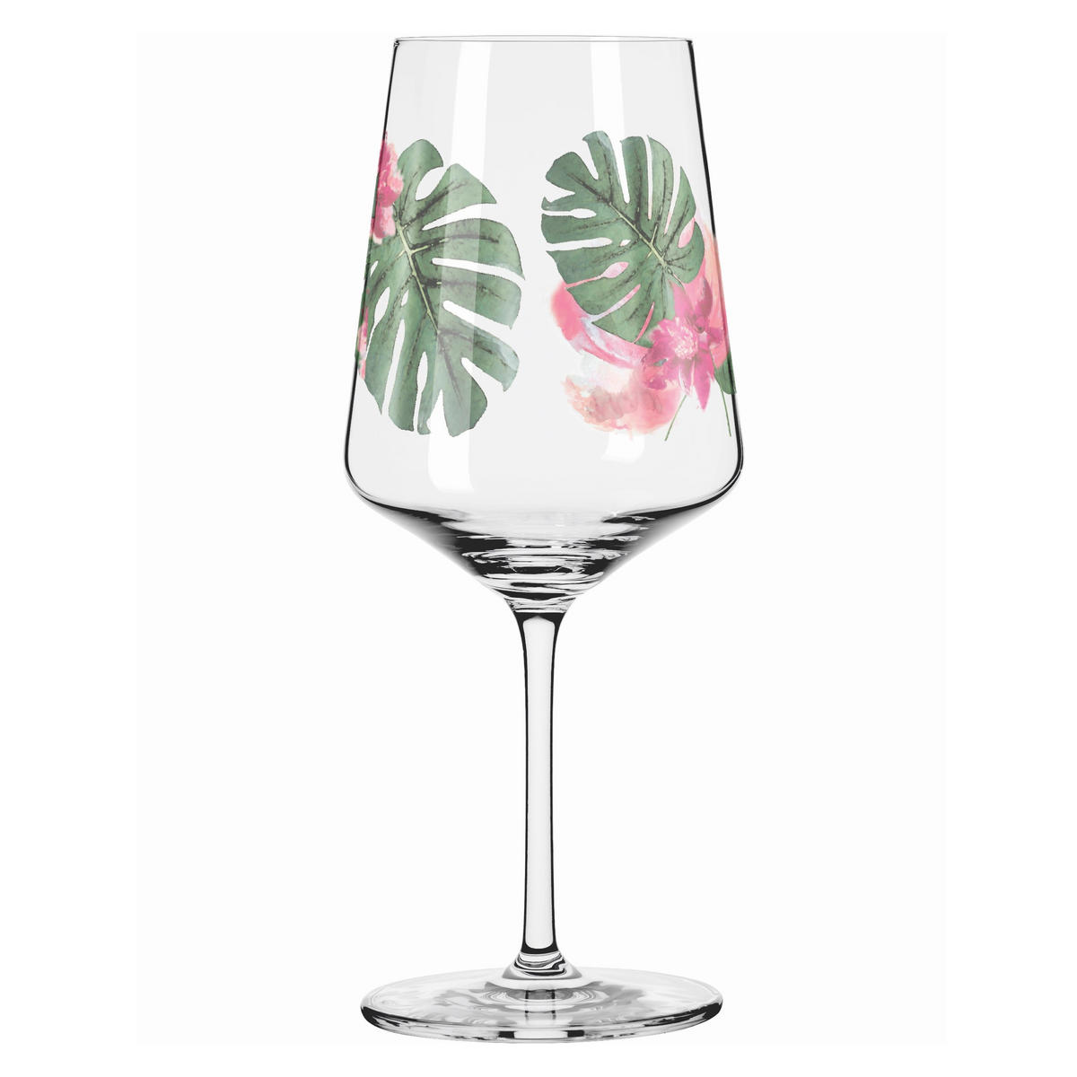 GLÄSERSET Sommersonett 4-teilig  - Transparent/Rosa, Design, Glas (9.3/22.5cm) - Ritzenhoff