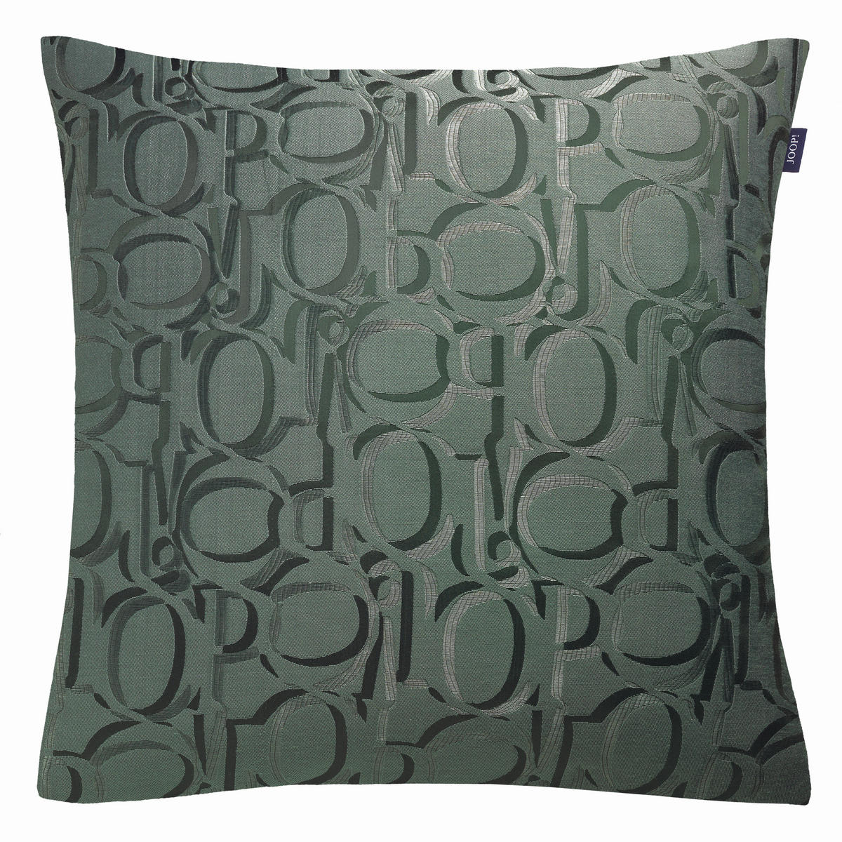KISSENHÜLLE Ornament 50/50 cm  - Dunkelgrün/Olivgrün, Design, Textil (50/50cm) - Joop!