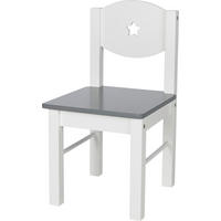 KINDERSTUHL - Weiß/Grau, Trend, Holz/Holzwerkstoff (28/53,3/29,7cm) - My Baby Lou