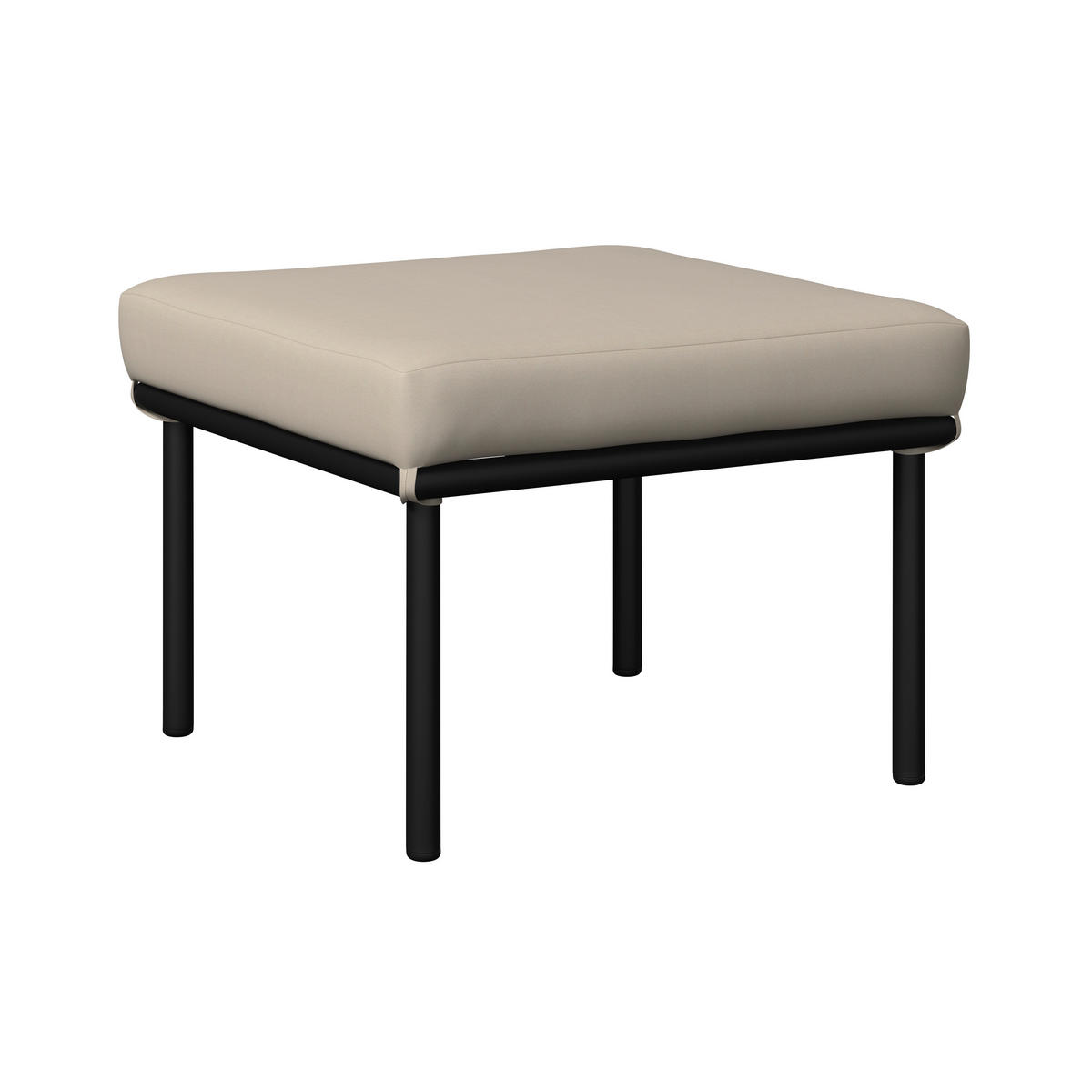 LOUNGEGARNITUR   180/73/69 cm Eisen  - Beige/Creme, MODERN, Glas/Kunststoff (180/73/69cm) - Ambia Garden