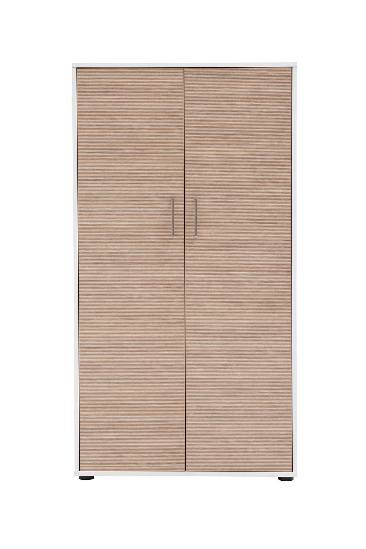 AKTENSCHRANK Weiß, Beige  - Beige/Weiß, MODERN, Holzwerkstoff (80,1/150/38,2cm) - MID.YOU