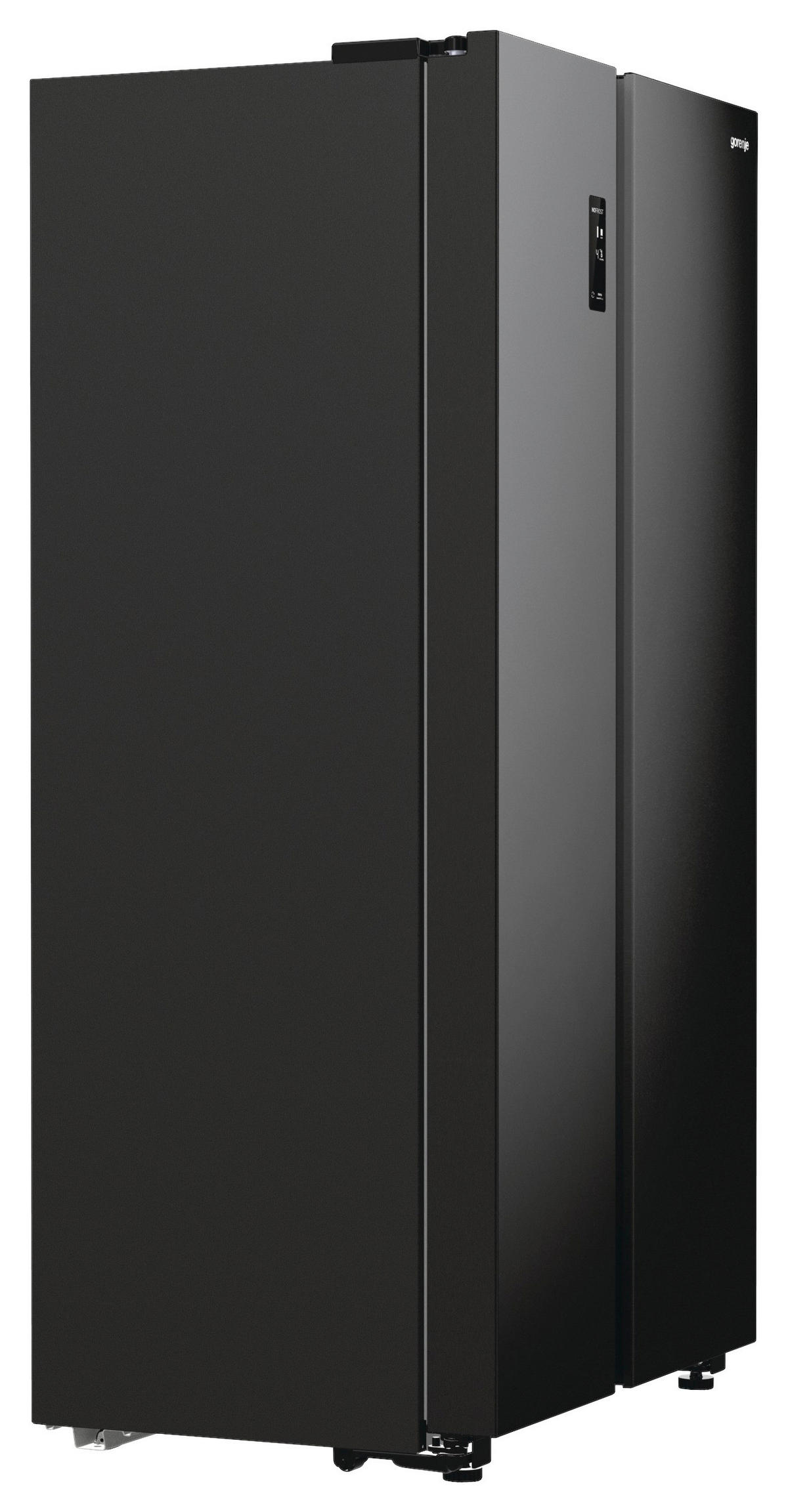 SIDE-BY-SIDE 91,5/178,6/67 cm NRR9185EABXL ADVANCED  - Schwarz, MODERN, Glas/Kunststoff (91,5/178,6/67cm) - Gorenje