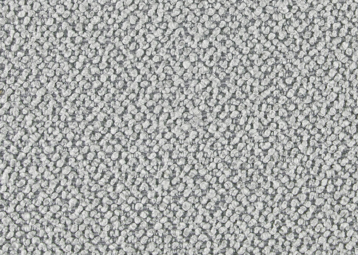 SESSEL in Flachgewebe, Bouclé Hellgrau  - Hellgrau/Schwarz, Design, Textil/Metall (71/103/91cm) - Koinor