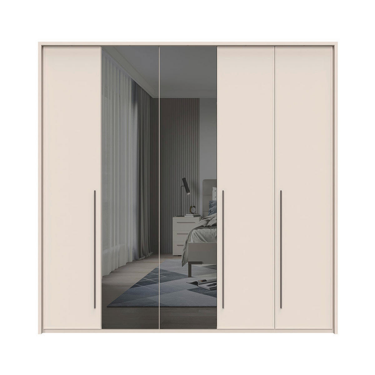 ORMAR SA KLASIČNIM VRATIMA  232/226/60 cm  - Dizajnerski, pločasti materijal/plastika (232/226/60cm)