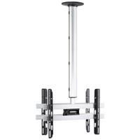 TV-HALTERUNG in Silberfarben  - Silberfarben, MODERN, Metall (62/127/19cm) - MID.YOU