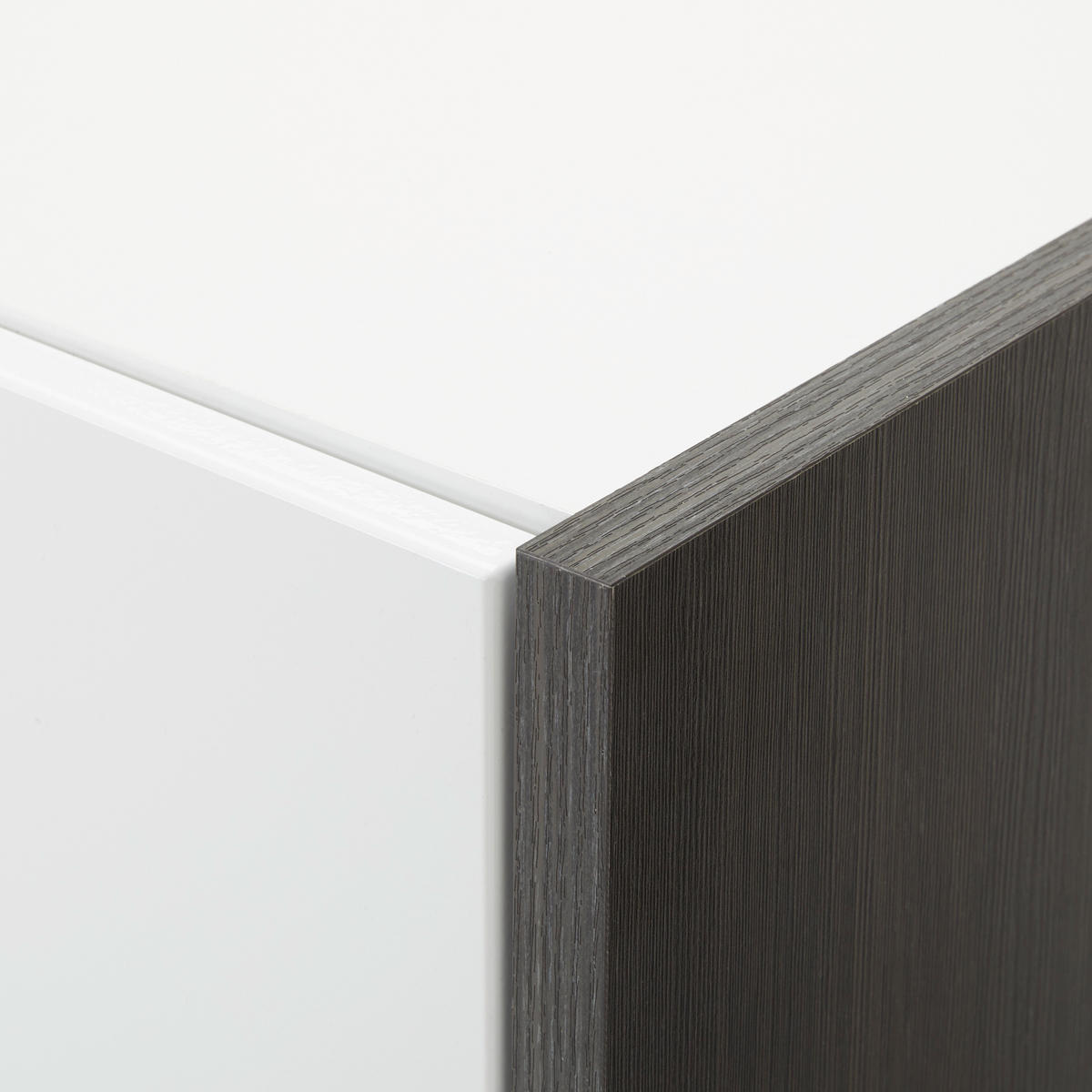 COMODĂ 120/77/40 cm  - sidefiu/alb, Design, plastic/sticlă (120/77/40cm) - MID.YOU