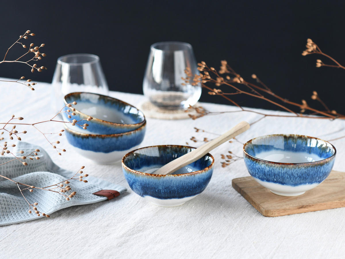 DIPSCHALENSET  - Design, Keramik (11,5/5,5/11,5cm) - Creatable