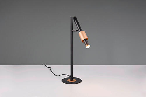 LED BORDSLAMPA - brun/svart, Basics, metall (16/50cm) - Trio Leuchten