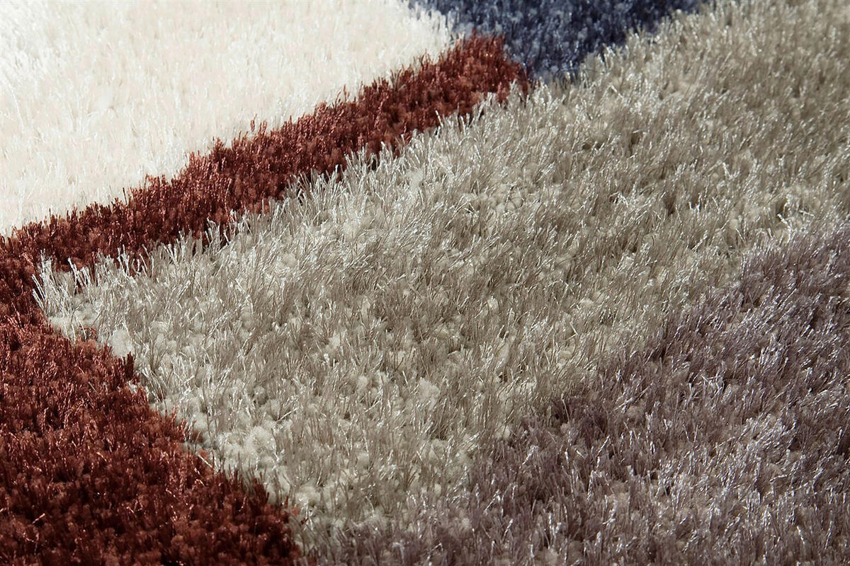 Covor Cu Fir Lung   - maro/multicolor, Basics, textil (120/180cm) - Kayoom