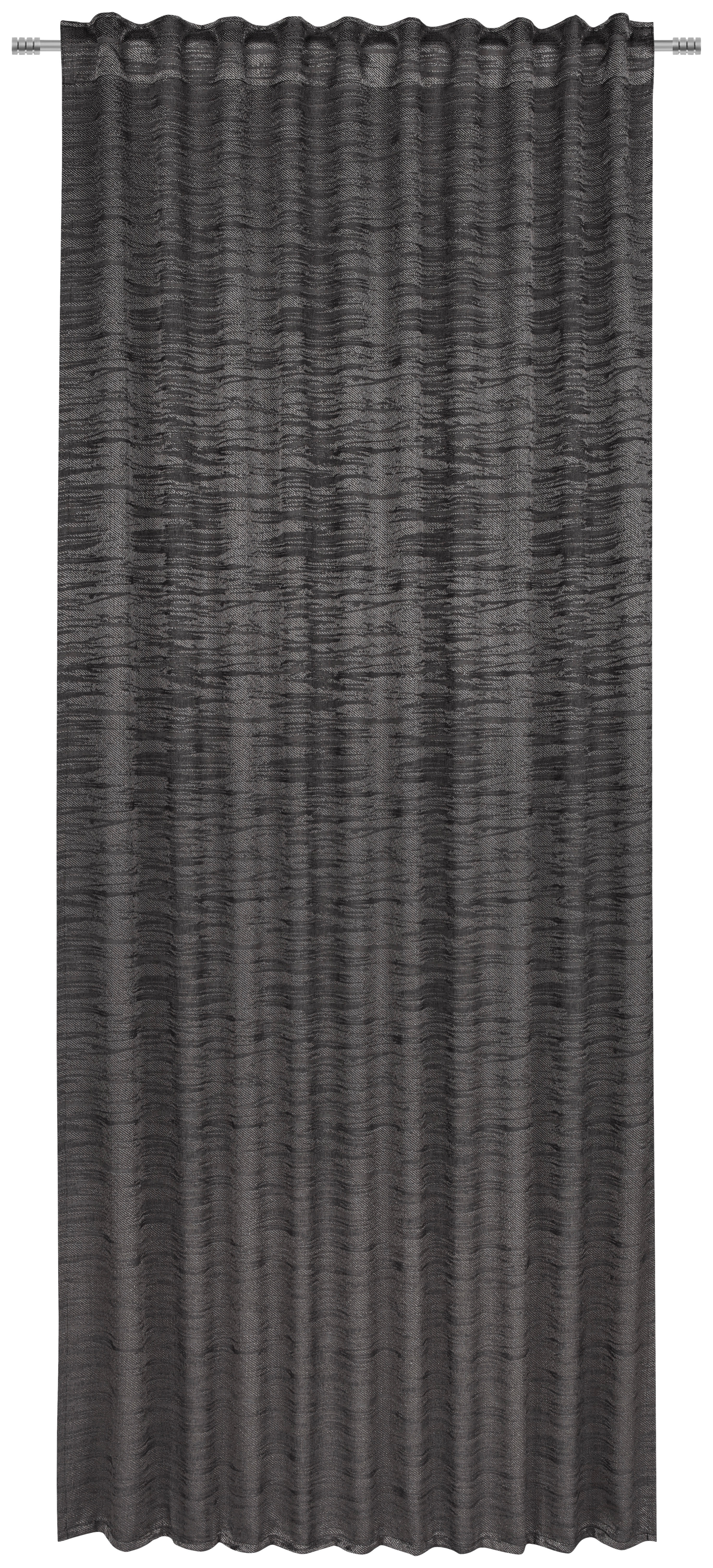 ZÁVES, nepriehľadné, 140/245 cm - antracitová, Konventionell, textil (140/245cm) - Esposa