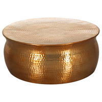 COUCHTISCH in Metall 75/75/31 cm  - Goldfarben, LIFESTYLE, Metall (75/75/31cm) - MID.YOU