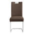 SCHWINGSTUHL Webstoff Braun, Edelstahlfarben - Edelstahlfarben/Braun, Design, Textil/Metall (48/99/69cm) - Valnatura SCHWINGSTUHL Webstoff Braun, Edelstahlfarben - Edelstahlfarben/Braun, Design, Textil/Metall (48/99/69cm) - Valnatura