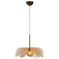 PENDELLEUCHTE 63/50/63 cm  - Beige/Messingfarben, Basics (63/50/63cm) - Markslöjd