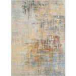 FLACHWEBETEPPICH 80/250 cm Parma Hellgelb, Rostfarben, Pastellblau  - Pastellblau/Rostfarben, Design, Textil (80/250cm) - Boxxx